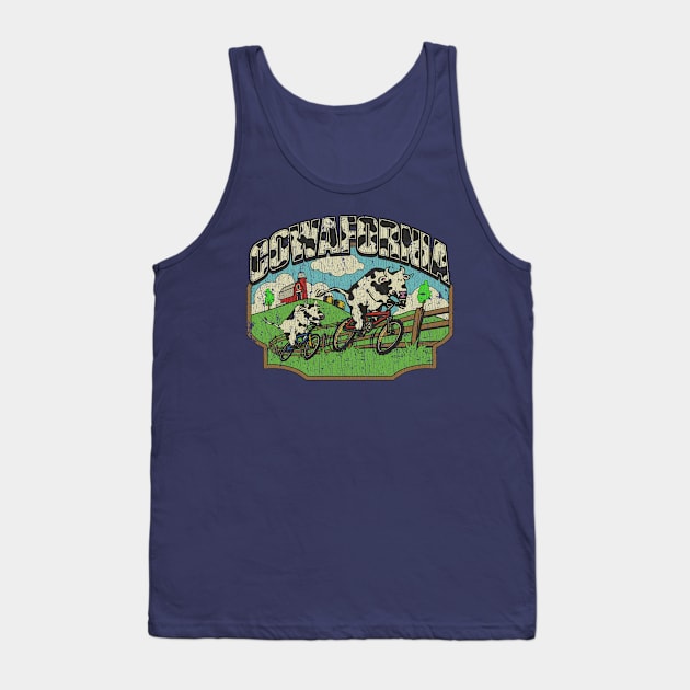 Cowafornia Mountain Biking 1987 Tank Top by JCD666